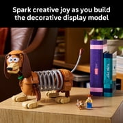 LEGO Disney and Pixar Toy Story Slinky Dog Bookends - Building Set for Adults, Ages 18+ Disney Gifts for Fans - Bedroom, Shelf or Office Decor - 43301