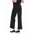 thumbnail image 2 of NYDJ womens  Teresa Black Wide Leg Jean, 0, 2 of 3