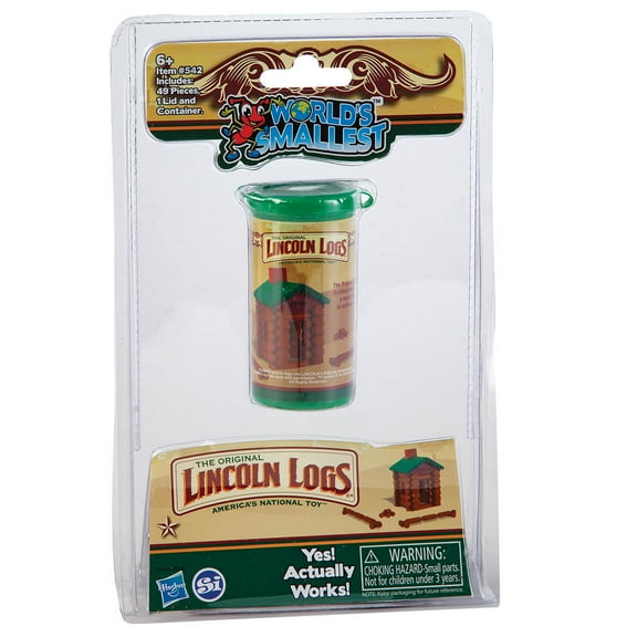 World's SmallestTM Lincoln LogsTM