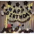 thumbnail image 4 of Banner con globos KALOR, 40 cm, color negro, con forma de felicitación de cumpleaños KALOR KALOR, 4 of 5