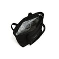 thumbnail image 5 of Vera Bradley Women's Microfiber Small Vera Tote Bag Classic Black, 5 of 5