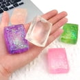 thumbnail image 4 of Simulated Ice Kneading Stress Relief Crystal Pink Transparent Toy I3I5, 4 of 8