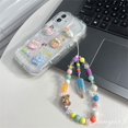 thumbnail image 2 of Samsung A34 A14 A04 A54 A04s A04E A24 A23 A13 A03 A52 A52s A03s A02s A12 A22 A51 A32 A50 A30s A50s 3D Funda De Teléfono De Borde Curvo De Dibujos Animados TPU Cubierta Protectora Suave Con Cadena, 2 of 3