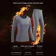 thumbnail image 3 of Timegard Womens Thermal Underwear Set Heated Warm Long Sleeve Base Layer Leggings Outfits for Snow, 3 of 7