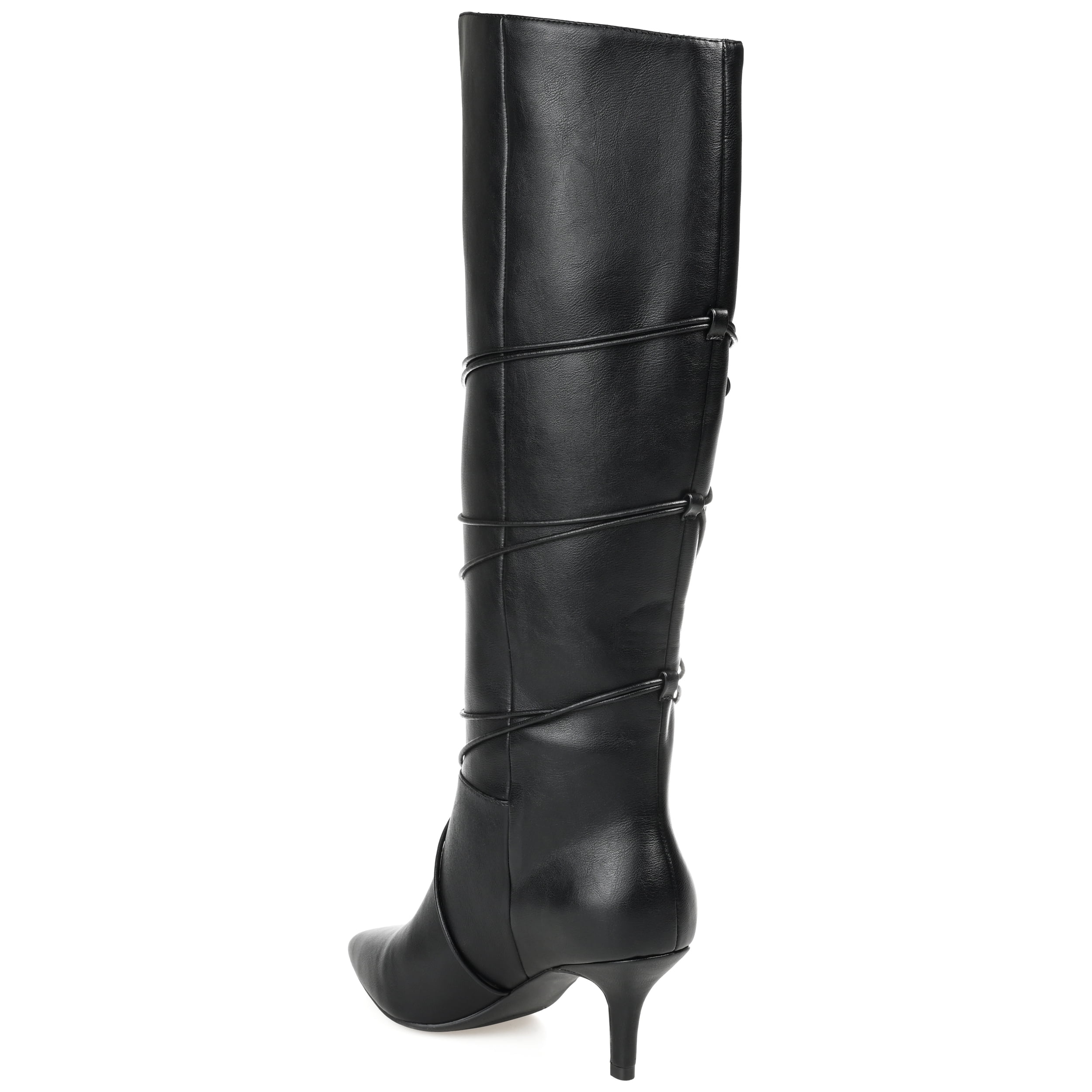 Journee Womens Kaavia Comfort System Pointed Toe Knee High Boots