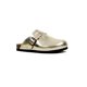 thumbnail image 1 of Birkenstocks de cuero completo Baotou para mujer, parte inferior de corcho, aumento de altura interior, medias zapatillas, zapatillas completas, 1 of 4