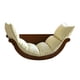 thumbnail image 3 of Mecedora,Mecedora Silla deslizadora individual y transpirable para el hogar,Silla reclinable Cómoda sala de estar lavable,Silla de ocio Sillón Sofá cama Adultos,Sofá Cuero PU, 3 of 9