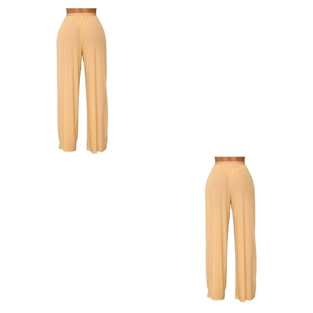 Soidarity Pantalones de playa para mujer Ropa de playa Pantalones transparentes sueltos transpirables Type4 NO4