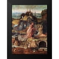 thumbnail image 2 of Bosch, Hieronymus 14x18 Black Modern Framed Museum Art Print Titled - St Jerome, 2 of 5