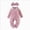 A56-Newborn Sleep & Play One-Piece Bodysuit-Pink, variant on Newborn Preemie Baby Girl Fall Winter Outfits Clothes Knit Jumpsuit Ruffle Romper Outfit For Baby Girl | Baby Girl Outfits Fall Winter Clothes Newborn Cotton Button Climbing Suit