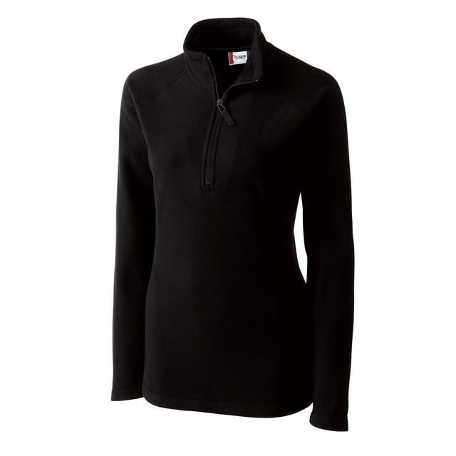 Clique Summit Veste en Micro-Polaire Demi-Zip pour Femme