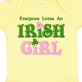 thumbnail image 4 of Inktastic Loves an Irish Girl Girls Baby Bodysuit, 4 of 5