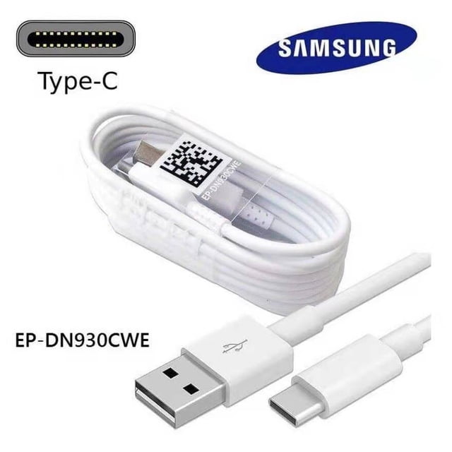 Origina samsung tipo C cargador de Cable USB para samsung A20 A30 A40 A50 A30S S8 S8+ S9 S10 A8 A9 Plus Type-C Cable de datos de carga rápida adaptador
