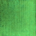 thumbnail image 1 of Ahgly Company Indoor Square Oriental Green Industrial Area Rugs, 8' Square, 1 of 4