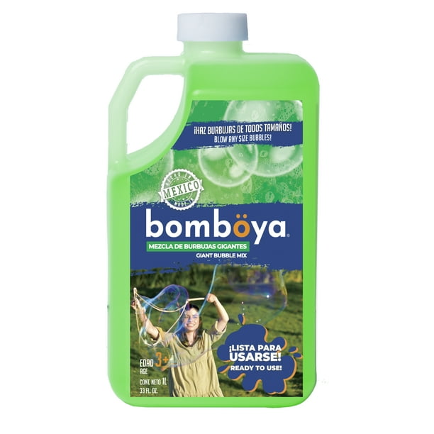 Jabon Líquido Para Hacer Burbujas Gigantes Y Pequeñas Bomboya