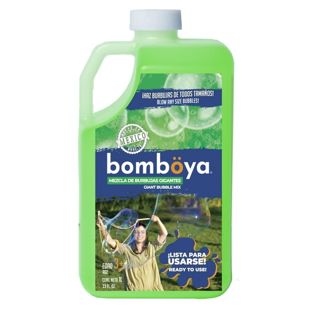 Jabon / Líquido Para Hacer Burbujas Gigantes Y Pequeñas Bomboya Bomboya