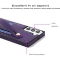 thumbnail image 3 of Case for Samsung Galaxy S21 FE (Not S21) with Card Slot Holder, Removable Adjustable Shoulder Strap Lanyard Crossbody Neck Purse Phone Case for Samsung Galaxy S21 FE KB Purple, 3 of 17
