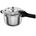 thumbnail image 2 of WantJoin Pressure Cooker, 8 Quart Stainless Steel Pressure Canner, Induction Compatible Cookware with Spring Valve Safeguard Devices,Compatible with Gas & Induction Cooker, 2 of 5