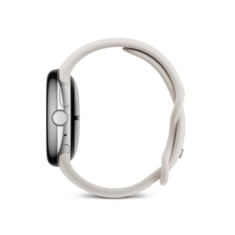 Google - Google Pixel Watch Polished Silver ステンレス Google Pixel Watch [Polished Silver ステンレス ケース