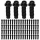 thumbnail image 1 of unbranded 10Ud Protector Para Cable Negro Con Conector De Alivio De En Espiral Para Uso Eléctrico, 1 of 7