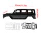 thumbnail image 2 of Tholdsy Car Body Shell Tracción en las cuatro ruedas Coche de escalada Accesorios para automóviles 1 pieza Negro Kits de construcción modelo Negro Tholdsy FN001776-04, 2 of 6