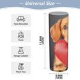 thumbnail image 2 of Plastic Vase 11.8 x 3.9 Inch Vase Transparent Non-Breakable Plastic Ornamental Culture Bottle Storage Jar Modern Family Wedding Decoration Cartoon Valentine's Day Dog, 2 of 6