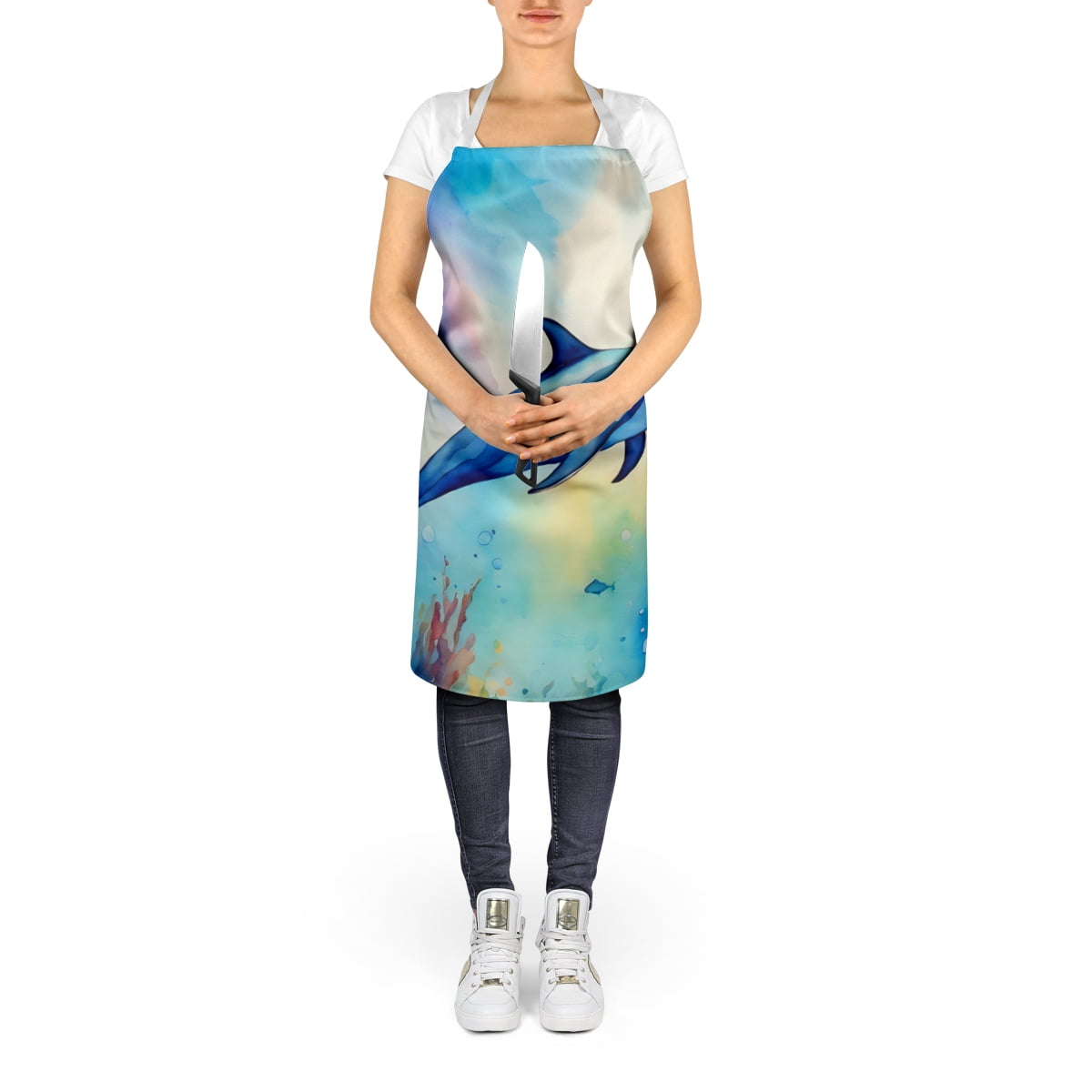 Dolphin Apron 27 in x 30 in