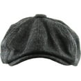 thumbnail image 3 of Herringbone Applejack Wool Blend Newsboy Gatsby Ivy Hat Golf Driver Ascot, 3 of 6
