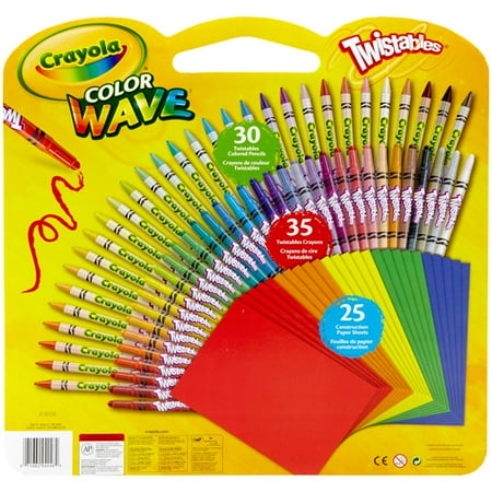 crayola twistables color wave colored pencils and crayons with construction paper 90 pieces walmartcom - Crayola Colored Pencils Twistables crayola twistables color wave colored pencils and crayons with construction paper 90 pieces walmartcom - Crayola Colored Pencils Twistables