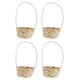 thumbnail image 1 of 4pcs bambú tejido picnic canasta práctico flor de flores cesta de almacenamiento, 1 of 5