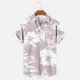 thumbnail image 5 of Awdenio Big And Tall Shirts For Men Short Sleeve Button Down Bowling Shirts Retro Summer Tropical Beach Casual Dress Shirt for Men, 5 of 6