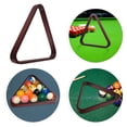 thumbnail image 2 of Solid Wood Billiard Triangle Rack Pool Table Accessories Billiards Triangle Frame Cue Positioning Rack Portable Wooden Billiard Fixing Frame, 2 of 7