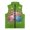 Polka dots Salamander, variant on CHAQLIN Chrismas Tree Lightweight Kids Zip Up Vest, Polyester Sleeveless Fleece Jacket With Pockets Kid Outerwear Vest for Daily Life Winter Casual