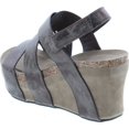 thumbnail image 3 of Pierre Dumas Women's Hester-5 Vegan Leather Strappy Wedge Sandals, 3 of 7