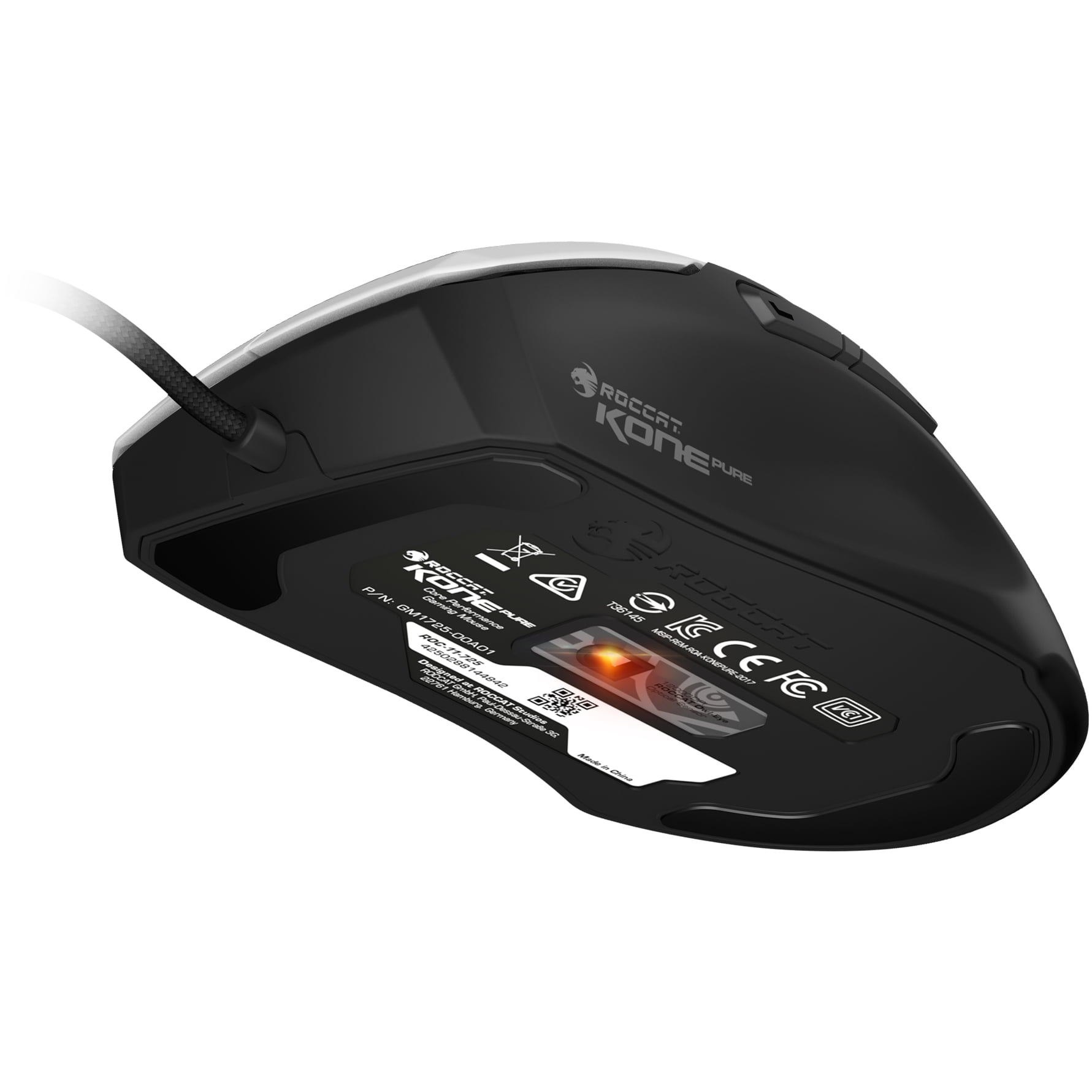 Roccat Kone Pure Optical Owl-Eye Core Performance RGB Mouse Gaming 12000 DPI 