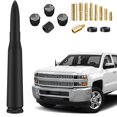 thumbnail image 1 of Antena Bullet para coche y camión con tapones de válvula para GM Chevy, 1 of 7