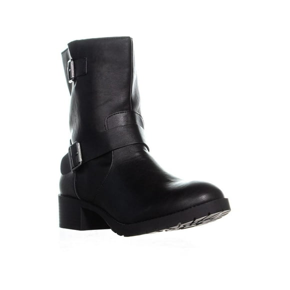 SC35 Gianara Mid Calf Boots, Black