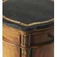 thumbnail image 4 of Butler Specialty Heritage Fossil Stone Top Drum End Table, 4 of 5
