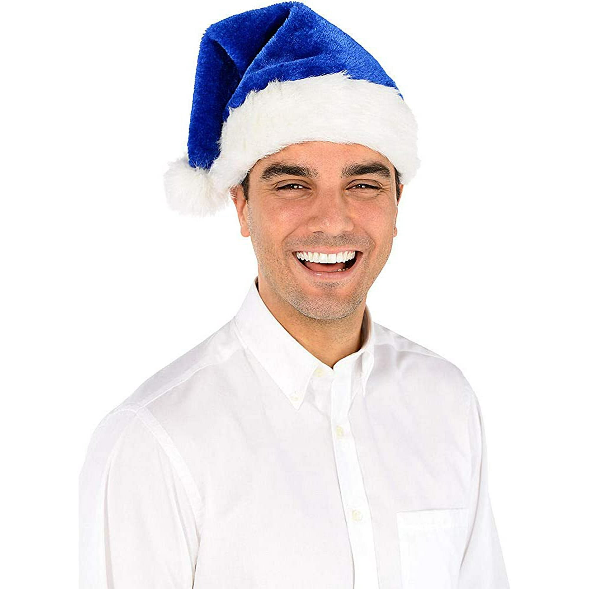 Fhylgn Blue Santa Hat