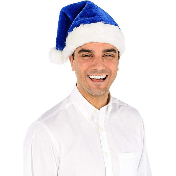 Chapeau Bleu de Père Noël