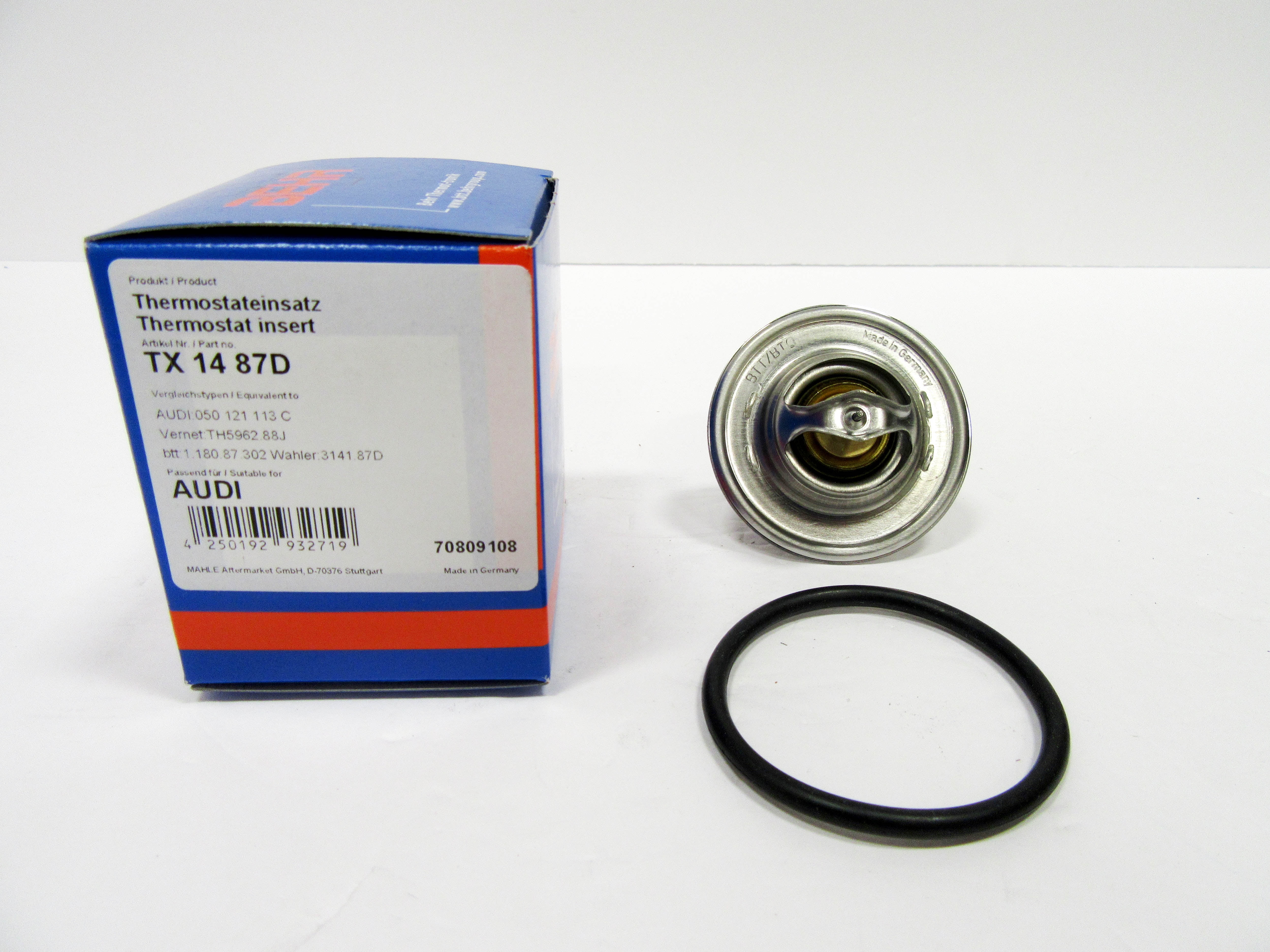 Audi Volkswagen Engine Coolant Thermostat MAHLE BEHR TX1487D