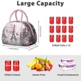 thumbnail image 4 of Paris Vintage Style Travel Backpack, Fashionable Girly Pink Bag for Exploring New Adventures, 4 of 4