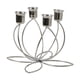 thumbnail image 3 of Candelabro de metal, candelabro, decoración del hogar, accesorios de fotografía, elegante soporte para velas, candelabro cónico para eventos en el Para 4 velas, 3 of 8