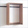 thumbnail image 6 of Closet Systems, Devi Modern Wall-Mounted Modular Oak Wood Closet with Storage | Oak | Wood, 6 of 6