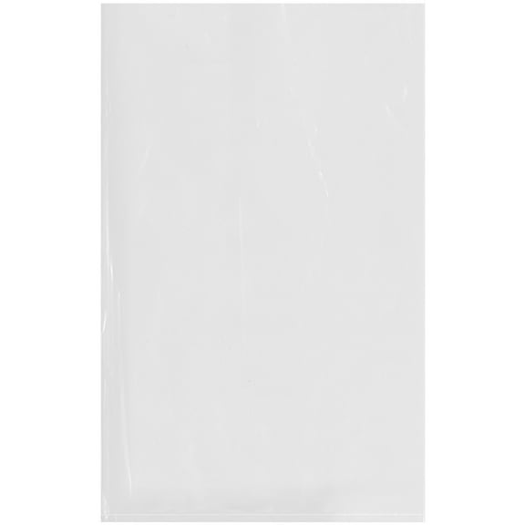 Plymor 10" x 16" (Pack of 500), 2 Mil Flat Open Clear Plastic Poly Bags