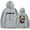 Gray, variant on Terrifier Hoodie Halloween Merch For Men/Women Unisex Long Sleeve Sweatshirt Winter Fashion Pullover Hooded Streetwear