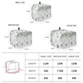 thumbnail image 6 of Sage Green Eucalyptus Coastal Toaster Cover 2 Slice, Beach Conch Jellyfish Dustproof Bakeware Oven Protector with Top Hook, Waterproof Small Kitchen Appliance Toasters Dust Cover, 12"x7.5"x8", 6 of 9