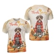 thumbnail image 3 of Happy Thanksgiving Wirehaired Pointing Griffon with Turkey Pumpkins Autumn Vibes All Over Print 3D Shirt Unisex Merch Dog Lover - 12018, 3 of 6