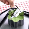 thumbnail image 4 of 5 Pieces Cake Ring Small Baking Ring Stainless Steel Cake Ring Mousse Molds Dessert Rings For Cooking And Baking, 4 of 7