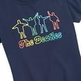 thumbnail image 3 of Neon The Beatles - Women's Short Sleeve Graphic T-Shirt, 3 of 6